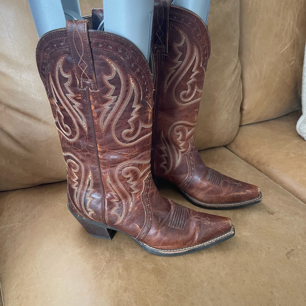 Ariat Brown Heeled Boots